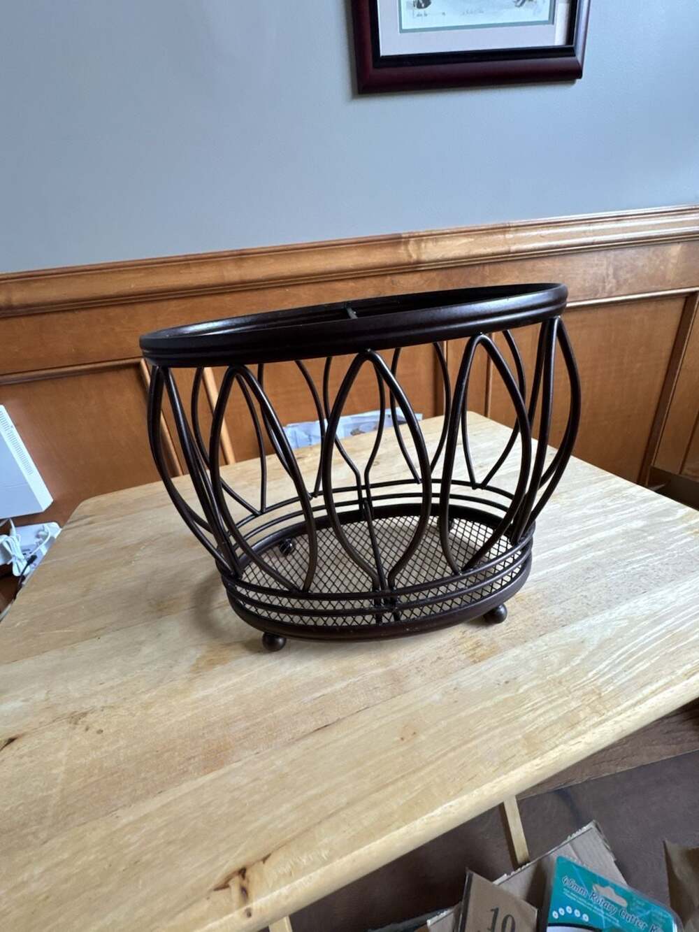 Spectrum Diversified Leaf Caddy Bronze Cutlery Holder